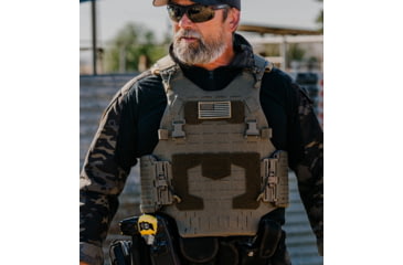 Image of Ace Link Armor KSAV Koursores Level IIIA Standard Bulletproof Vest, Black, One Size, KSAV-3A-BLK-S-2XL