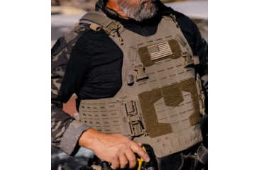 Image of Ace Link Armor KSAV Koursores Level IIIA Standard Bulletproof Vest, Black, One Size, KSAV-3A-BLK-S-2XL