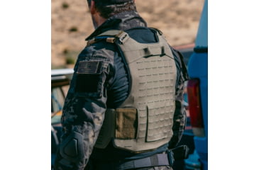 Image of Ace Link Armor KSAV Koursores Level IIIA Standard Bulletproof Vest, Black, One Size, KSAV-3A-BLK-S-2XL