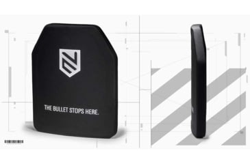 Image of Ace Link Armor Level 3+ Armor Plate Special Threat, Black, 11x14in, B-AP-3P-1114-SIC-SC