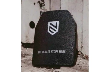 Image of Ace Link Armor Level 3+ Ceramic Multi-Curve Plate, Black, 10x12in, B-AP-3P-1012-ALU-MC