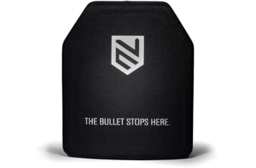 Image of Ace Link Armor Level 3+ Ceramic Multi-Curve Plate, Black, 10x12in, B-AP-3P-1012-ALU-MC