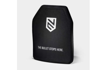 Image of Ace Link Armor Level 3+ Ceramic Multi-Curve Plate, Black, 10x12in, B-AP-3P-1012-ALU-MC