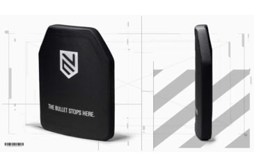 Image of Ace Link Armor Level 3 Enhanced Armor Plates, Black, 10x12in, B-AP-3ENH-1012-PE