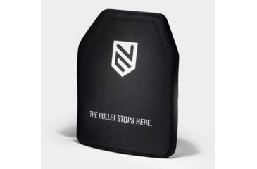 Image of Ace Link Armor Level 3+ Multi-Curve Special Threat Armor Plate, Black, 10x12in, B-AP-3P-1012-SIC-MC