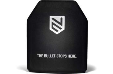 Image of Ace Link Armor Level 3+ Multi-Curve Special Threat Armor Plate, Black, 10X12in, B-AP-3P-1012-SIC-MC