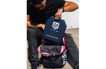 Image of Ace Link Armor Backpack Armor Level 3A Insert, Blue, 5x15in, A-SAP-3A-0515