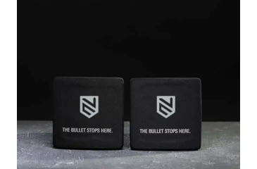 Image of Ace Link Armor Level 3+ Side Armor Plate, Black, 6x6in, B-AP-3P-0606-ALU-SC