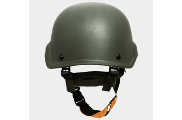 Image of Ace Link Armor Pasgt Ballistic Helmet, Green, Extra Large, B-BH-PSG-GRN-4-XL