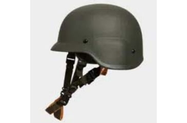 Image of Ace Link Armor Pasgt Ballistic Helmet, Green, Extra Large, B-BH-PSG-GRN-4-XL