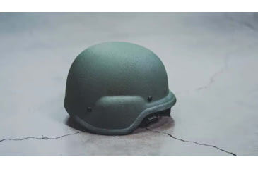 Image of Ace Link Armor Pasgt Ballistic Helmet, Green, Extra Large, B-BH-PSG-GRN-4-XL