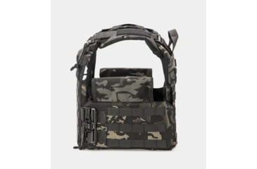 Image of Ace Link Armor Quadrelease 2.0 Carrier Only, Black Camo, Large, B-PC-Q20-NW-L-ML