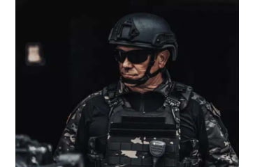 Image of Ace Link Armor Quadrelease 2.0 Carrier Only, Black Camo, Large, B-PC-Q20-NW-L-ML