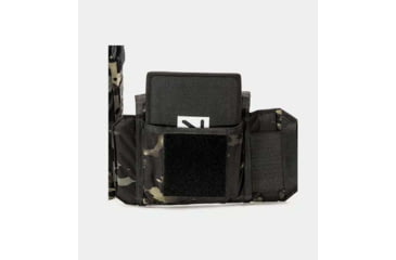 Image of Ace Link Armor Quadrelease 2.0 Carrier Only, Black Camo, Large, B-PC-Q20-NW-L-ML