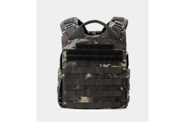 Image of Ace Link Armor Quadrelease 2.0 Carrier Only, Black Camo, Large, B-PC-Q20-NW-L-ML