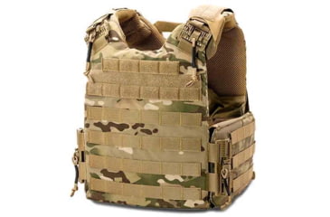 Image of Ace Link Armor Quadrelease Ultra 2.0 Plate Carrier Only, Camo, XL, B-PC-QRU-CM-XL-ML