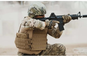 Image of Ace Link Armor Quadrelease 2.0 Carrier Only, Tan, Extra Large, B-PC-Q20-TN-XL-ML