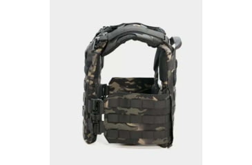 Image of Ace Link Armor Quadrelease Tactical Plate Carrier, MOLLE, Black Camo, Large, B-PC-QRD-NW-L-ML