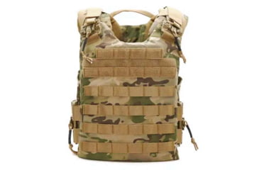 Image of Ace Link Armor Quadrelease Tactical Plate Carrier, MOLLE, Camo, Extra Large, B-PC-QRD-CM-XL-ML