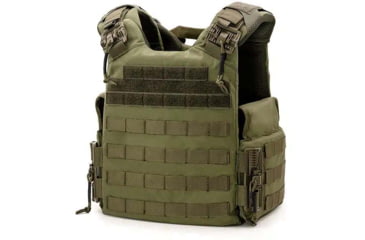 Image of Ace Link Armor Quadrelease Ultra 2.0 Plate Carrier Only, Green, XL, B-PC-QRU-GRN-XL-ML