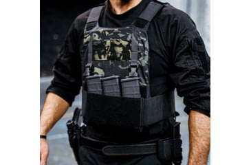 Image of Ace Link Armor React Ultra Plate Carrier, Black Multicam, 2XL, B-PC-RUL-MCB-4-2XL