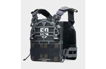 Image of Ace Link Armor Skeletac Plate Carrier, Black, Extra Small, B-PC-SK-BLK-1-XS