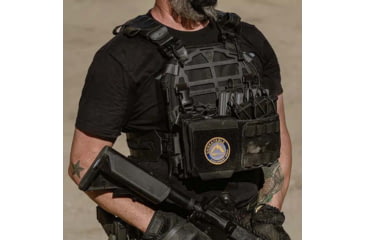 Image of Ace Link Armor Skeletac Plate Carrier, Black, Extra Small, B-PC-SK-BLK-1-XS