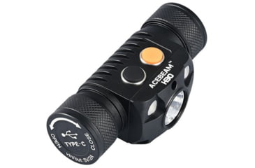Image of Acebeam H30 1 x 21700 CREE XHP70.2 LED Rechargeable Headlamp, 4000 Lumens, Cool White/ Green/ Red, Black, H30 R+G -CW