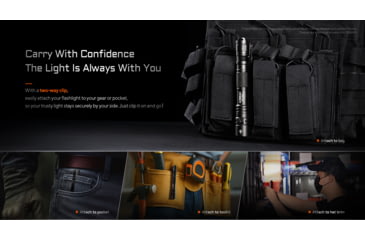Image of Acebeam TAC 2AA AA 1600 Lumens LED Flashlight, Black, TAC 2AA Desert