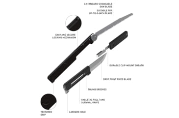 Image of Aclim8 COMBAR Pro Multi-Tool Kit, Black, FG-006