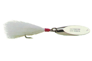 Image of Acme Kastmaster Spoon, 1 3/4in, 1/4oz, Chrome with White Bucktail, SW101/CH
