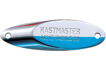 Image of Acme Kastmaster Spoon, 2in, 3/8oz, Chrome/Neon Blue, SW1381-CHNB