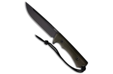 Image of Acta Non Verba Knives Acta Non Verba Knives P300 Fixed Blade Knife Olive Polymer 5.1" Black, Green, Sleipner, adult, BHQ-190899
