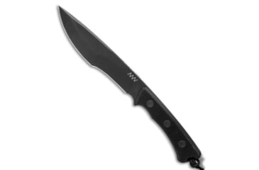 Image of Acta Non Verba Knives Acta Non Verba Knives P500 Fixed Blade Knife Black G-10 7.5" Black Cerakote, Black, Sleipner, adult, BHQ-122960