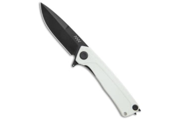 Image of Acta Non Verba Knives Acta Non Verba Knives Z100 Liner Lock Knife White G-10 3.5" Black DLC, White, Bohler N690, adult, BHQ-119601