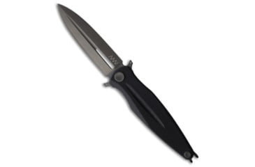 Image of Acta Non Verba Knives Acta Non Verba Knives Z400 Liner Lock Knife Black G-10 4" Black DLC, Black, Sleipner, adult, BHQ-194833