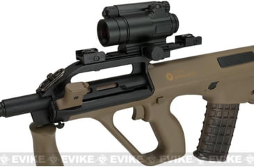 Image of Action Sport Games Evike.com Exclusive ASG Steyr Licensed AUG A2 Airsoft AEG Rifle, Tan, 50119