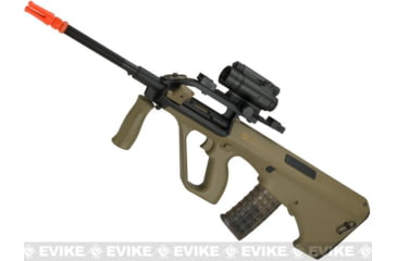 Image of Action Sport Games Evike.com Exclusive ASG Steyr Licensed AUG A2 Airsoft AEG Rifle, Tan, 50119