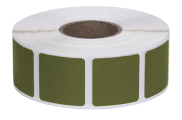 Image of Action Target PAST/DKGR Square Target Pasters 7/8 1000 Per Box Military Gr