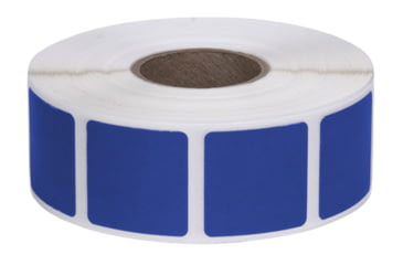 Image of Action Target PAST/TXBL Square Target Pasters 1000 Per Box Pasters Blue