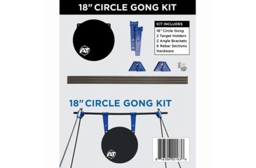 Image of Action Target PT 18 in Circle Gong Target Kit, Black AT-134