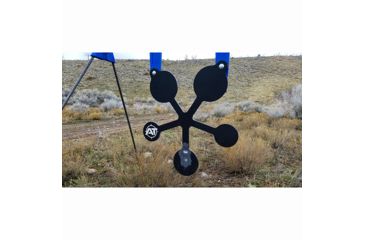 Image of Action Target PT Multi Star Gong Target Kit, Black AT-132