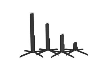 Image of Action Target PT Torso w/ 3 ft Stand, Black AT-204-3-0
