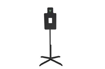 Image of Action Target Tactical Torso w/ 3 ft Stand, Black/Green AT-206-3-0