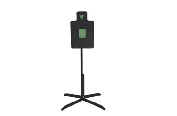Image of Action Target Tactical Torso w/ 3 ft Stand, Black/Green AT-206-3-0