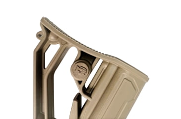 Image of Adaptive Tactical EX Performance Adjustable AR Rifle Stock Lite, Mil Spec, Flat Dark Earth, AT-02013-E