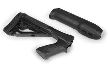 Image of Adaptive Tactical EX Performance Forend And M4-Style Stock for Mossberg Shotguns, Black, AT-02006
