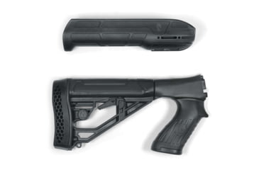 Image of Adaptive Tactical EX Performance Forend And M4-Style Stock for Mossberg Shotguns, Black, AT-02006