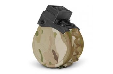 Image of Adaptive Tactical Sidewinder Venom 12 Gauge Rotary Magazine, MultiCam, 10 Rounds, AT-00922-10RD