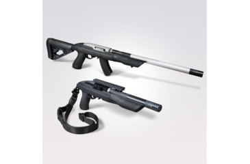 Image of Adaptive Tactical Tac-Hammer Ruger 22 Charger Takedown Barrel/Rail Combo, Black/Gray, AT-07019